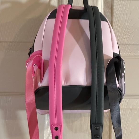 Loungefly Sanrio My Melody Kuromi Sweet Treats Cake Mini Backpack Pink Black main image 6